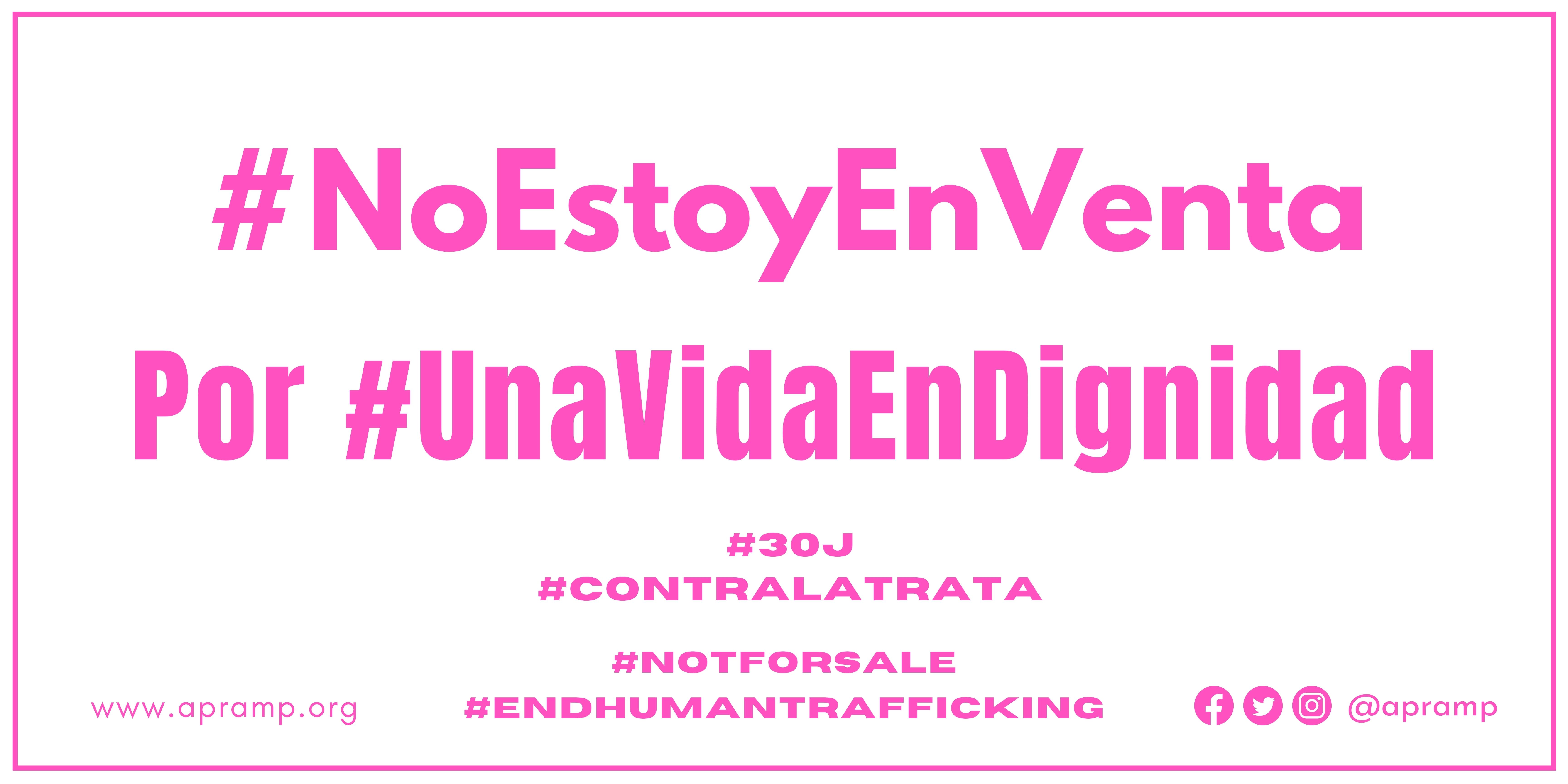 Día Mundial contra la trata, el 30 de julio 2024
