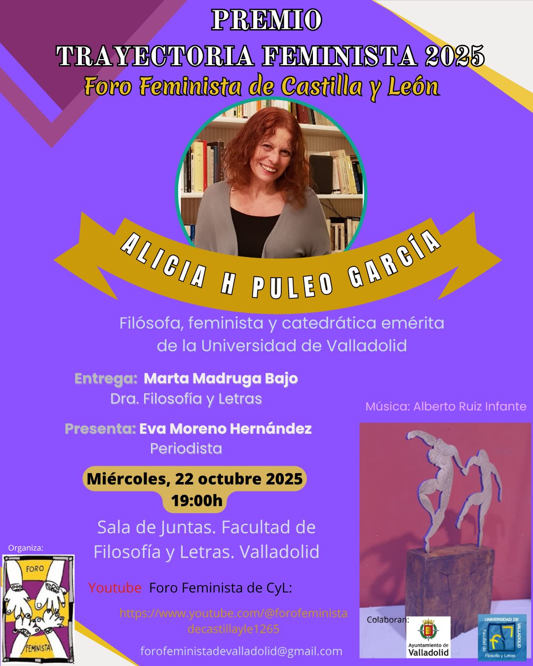 PREMIO  TRAYECTORIA FEMINISTA  DEL FORO FEMINISTA 2025