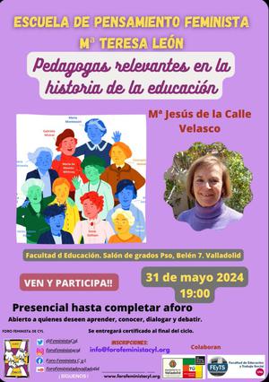 PEDAGOGAS RELEVANTES EN LA HISTORIA DE LA EDUCACIÓN